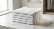 Stack of custom printed white t-shirts bulk pack — CustomEdCreate